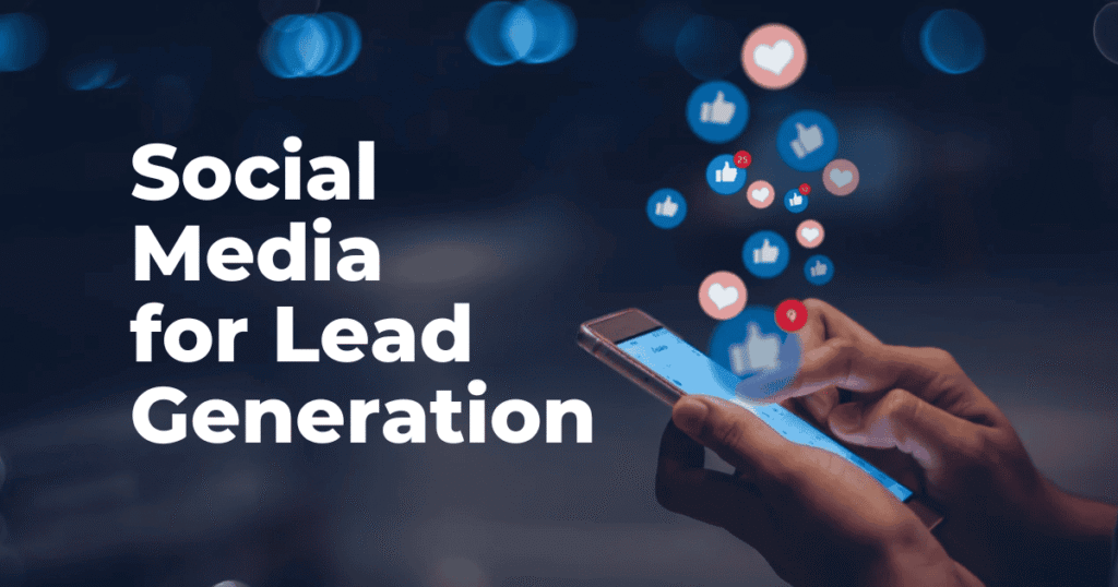 social media marketing generates leads and sales for business
