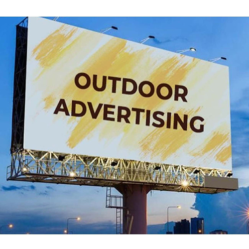 Outdoor advertising services including banners and flex boards in India