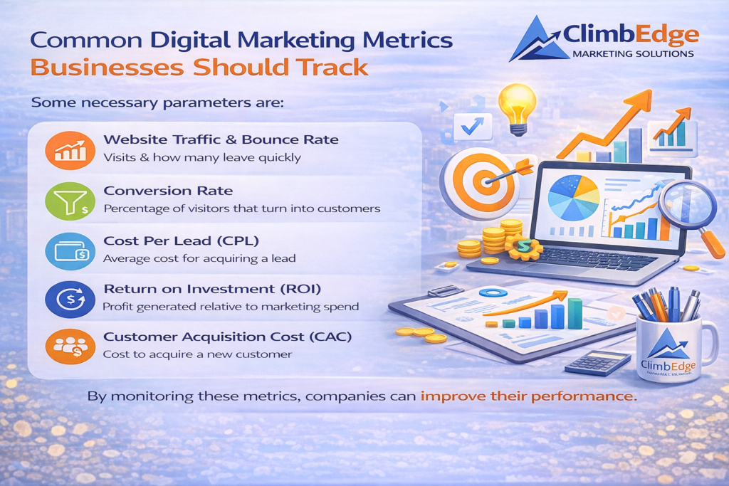 Common Digital Marketing Metrics Businesses Should Track