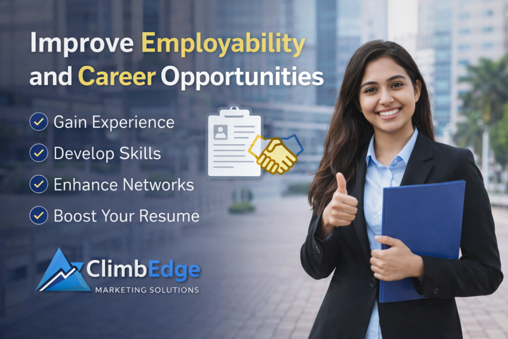 Improve Employability and Career Opportunities